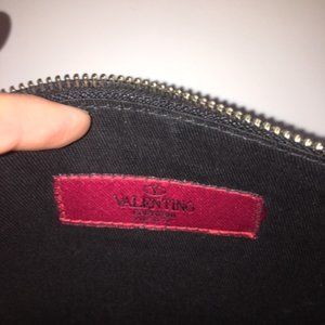 VALENTINO 2 tone POUCH